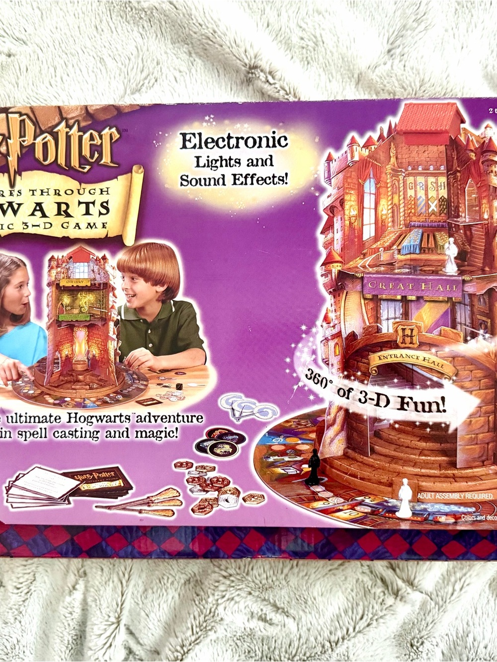Vtg 2001 Mattel Harry Potter 3D Board Game (brand new)